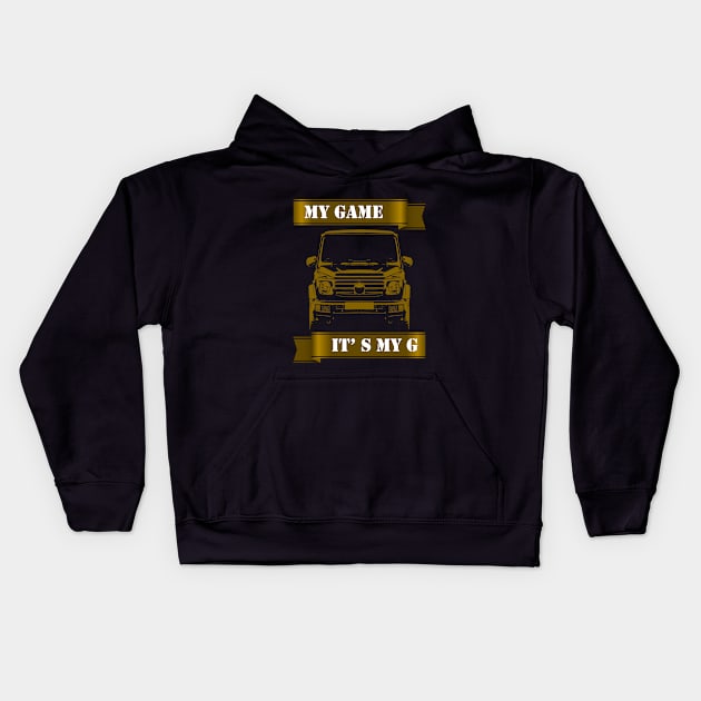 G wagon off road my game it's my g Kids Hoodie by WOS